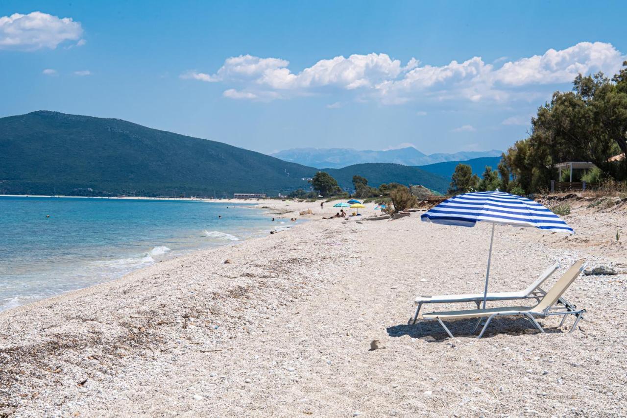 Вилла Borgo! Ευχάριστο Εξοχικό Σπίτι Δίπλα Στη Θάλασσα!! Лефкада Экстерьер фото